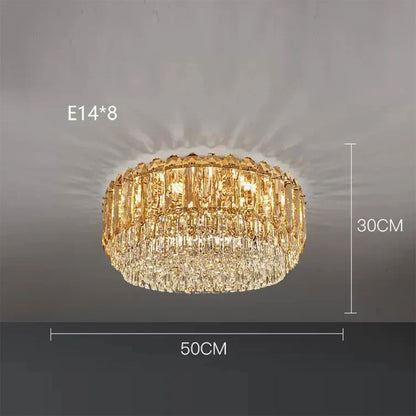DecorBites™ Crystal LED Wall Lamp: Minimalist Luxury Lighting for Living Room TV Background