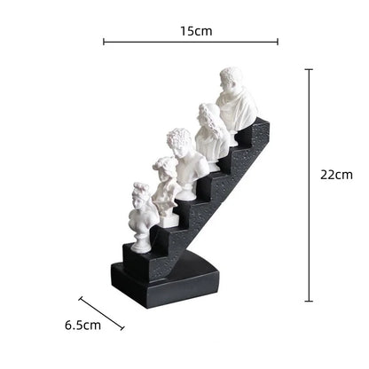 DecorBites™ Abstract David Statue Sculpture Home Decor Figurine Ornament