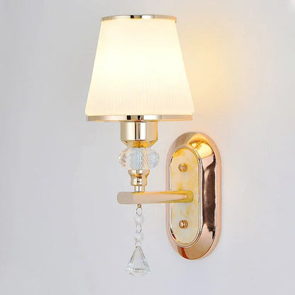 DecorBites™ Crystal Bedside Wall Sconce - Modern Minimalist LED Wall Light - 12W E14