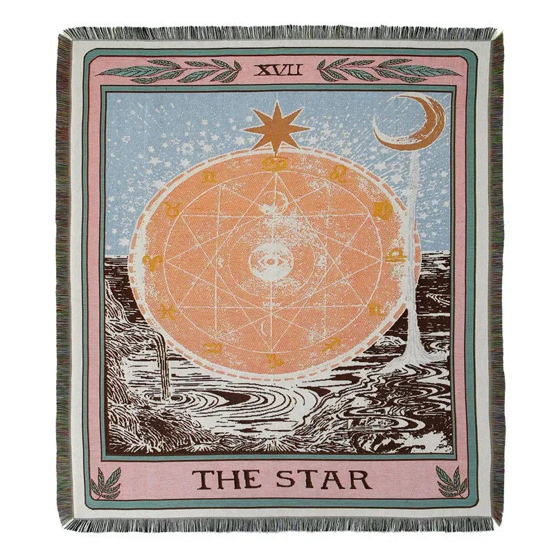 DecorBites™ Bohemian Outdoor Blanket - Luxury Tapestry Rug for Camping, Picnics, and Home Decor