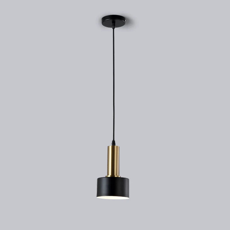 DecorBites™ Gold E27 LED Pendant Light Nordic Chandelier for Indoor Living Room & Bedroom