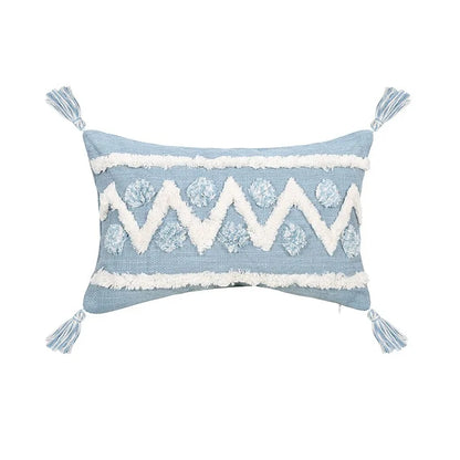 DecorBites™ Geometric Tassel Tufted Pillow Covers for Home Decoration