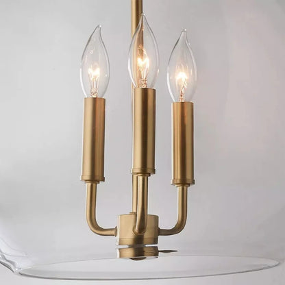 DecorBites™ Glass Ball LED Chandelier for Modern Restaurant & Bar Decor