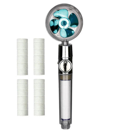DecorBites™ 3-Function High Pressure Water Saving Spa Shower Head with Switch Button