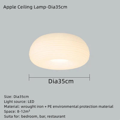 DecorBites™ Apple Shape LED Ceiling Chandelier for Bedroom, Kitchen & Dining Room