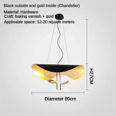 ™ LED Flying Saucer Chandelier - Modern Ceiling Light for Living Room & Bar