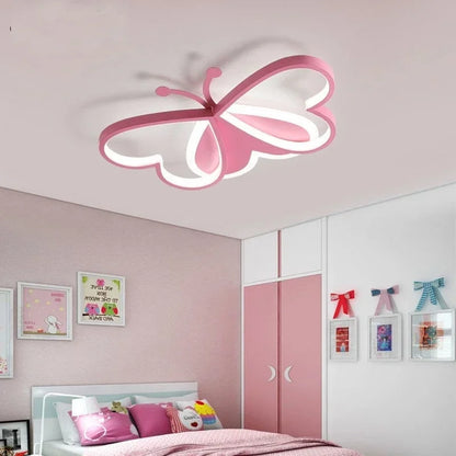 DecorBites™ Butterfly Ceiling Light: Modern LED Fixture for Living Room, Bedroom, Study, Nursery