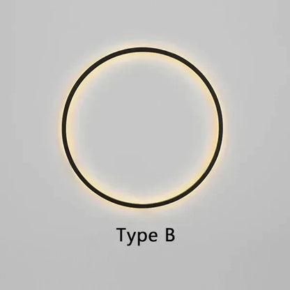 DecorBites™ Circular Wall Lamp LED Lighting for Bedroom Living Room Atmosphere