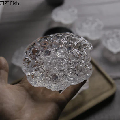 DecorBites™ Lotus Seedpod Resin Sculpture: Modern Desk Decor & Aesthetic Artwork