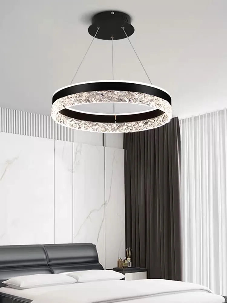 DecorBites™ LED Chandelier Pendant Light with Remote Control for Home Decor