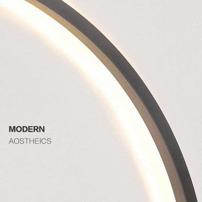 DecorBites™ LED Ring Wall Lamp - Nordic Design Indoor USB Sconce Lighting