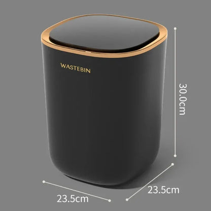 DecorBites™ 12L Smart Sensor Luxury Trash Can for Kitchen and Bathroom