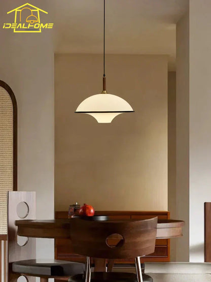 DecorBites™ French Medieval Saucer Pendant Lights LED E27 Acrylic Designer Hanging Lamp