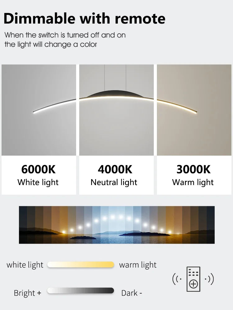 DecorBites™ Black Line Chandelier: Elegant Salon Design, Luxury Lighting for Home and Restaurant