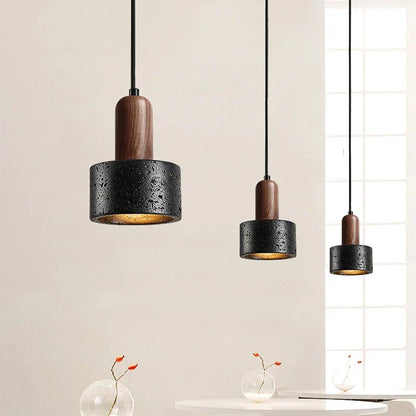 DecorBites™ Cream Nordic Small Pendant Lamp for Modern Wabi Sabi Bedroom Decor