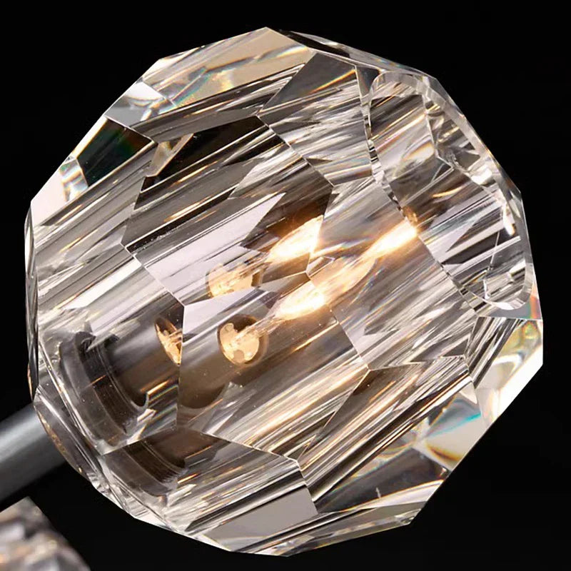DecorBites™ Crystal Chandelier Lights for Modern Kitchen Island Bar Decor