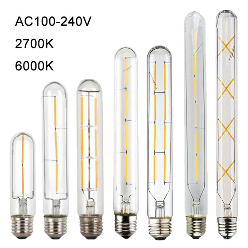 ™ LED Filament Tubular Edison Bulb 6000K T10 T185 T225 T30 T300 4W 6W 8W