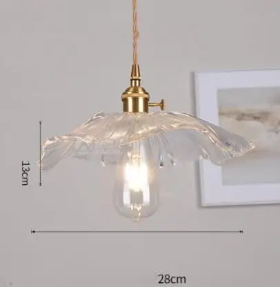 DecorBites™ Blue Glass Pendant Lights for Bedroom Dinning Living Room