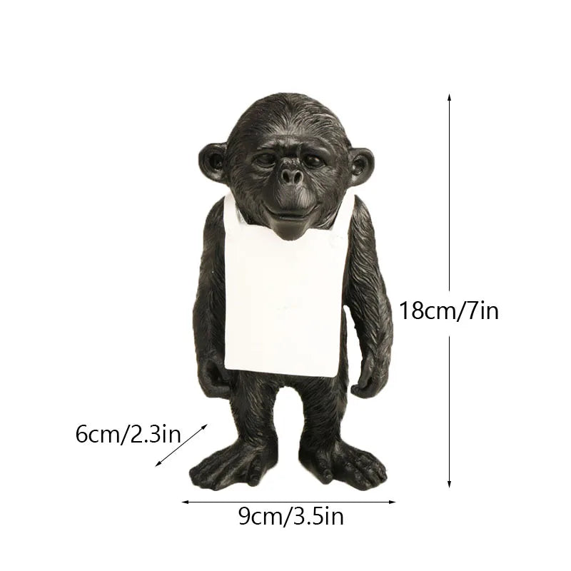 DecorBites™ Banksy Sculpture Collection: Flower Thrower & Balloon Girl Figurines for Home & Office