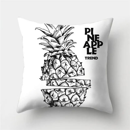 DecorBites™ Geometric Stripes Pillowcase 45x45cm Polyester Cushion Cover for Living Room