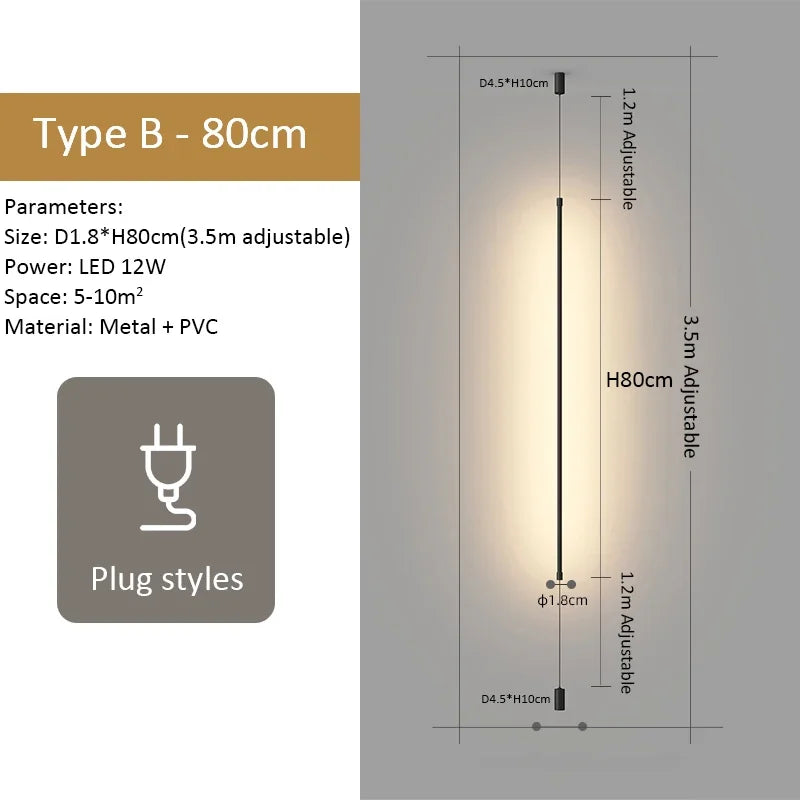 DecorBites™ Black Modern LED Pendant Light for Home Decor and Lighting Solution