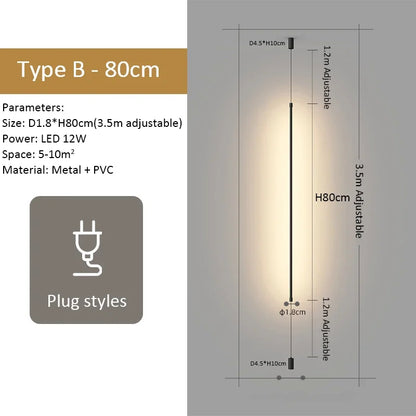 DecorBites™ Black Modern LED Pendant Light for Home Decor and Lighting Solution