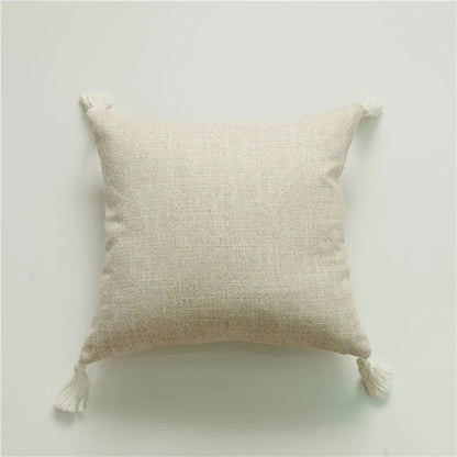 DecorBites™ Bohemian Loop Plush Cushion Cover for Living Room Sofa
