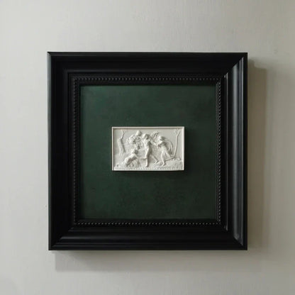 DecorBites™ Abstract Figure Relief Sculpture Decorative Painting Wall Decoration