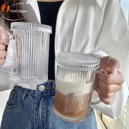 DecorBites™ Glass Coffee Cup Set - Stylish Japanese Design, Perfect for Wedding Gifts