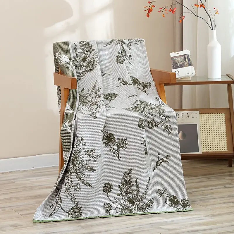 DecorBites™ Cat Bath Towel - 100% Cotton Four-layer Gauze 75*160 CM - High Quality for Adults