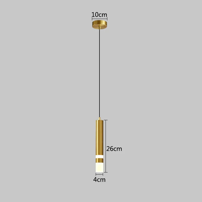 DecorBites™ LED Pendant Light: Modern Indoor Hanging Lamp for Dining Room Living Room Decoration