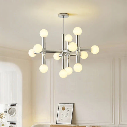 DecorBites™ Bauhaus Glass Hanging Ceiling Lamps LED Chandelier Room Decor for Living Bedroom