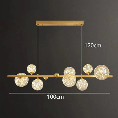 DecorBites™ LED Pendant Light Chandeliers for Modern Home Decor and Indoor Lighting