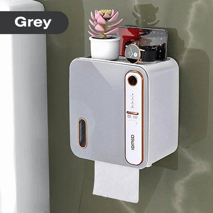 DecorBites™ Aromatherapy Toilet Tissue Box Holder & Storage Rack