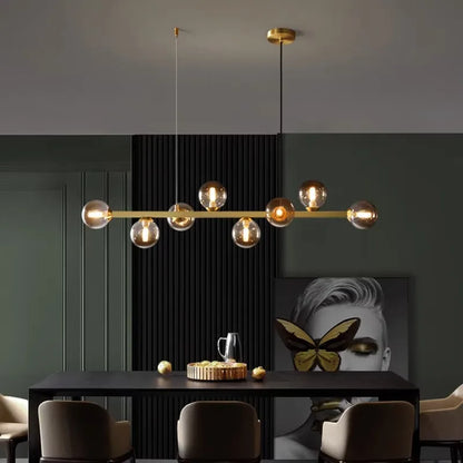 DecorBites™ LED Pendant Chandeliers for Modern Living and Dining Room Lighting