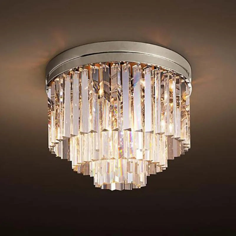 DecorBites™ Crystal Ceiling Light for Home and Hotel Décor