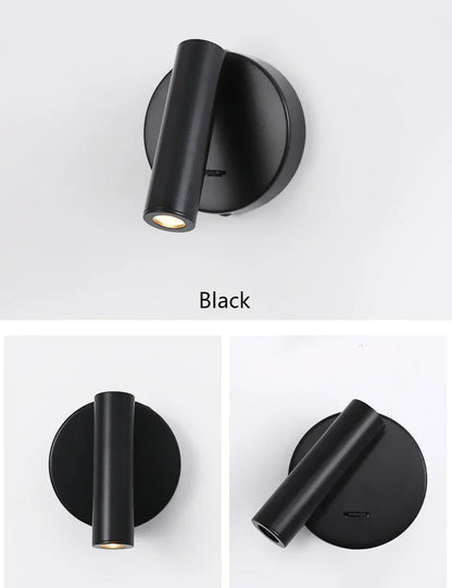 DecorBites™ Bedroom Wall Lamp Surface Spotlight Indoor Reading Sconce Lights