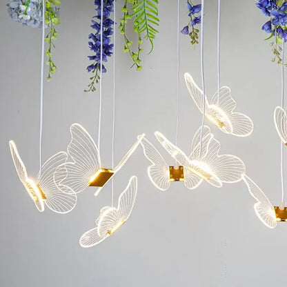 DecorBites™ LED Butterfly Ceiling Lights for Romantic Wedding Decoration