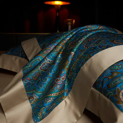 DecorBites™ Bohemian Style 1000TC Egyptian Cotton Bedding Set with Digital Printing