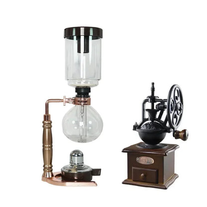 DecorBites™ Coffee Jug Siphon Maker Tea Pot Percolator Barista Tools Kit Kitchen Dining