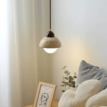 DecorBites™ Cave Stone Pendant Light Ceiling Hanging Lamp for Bedroom and Dining Room