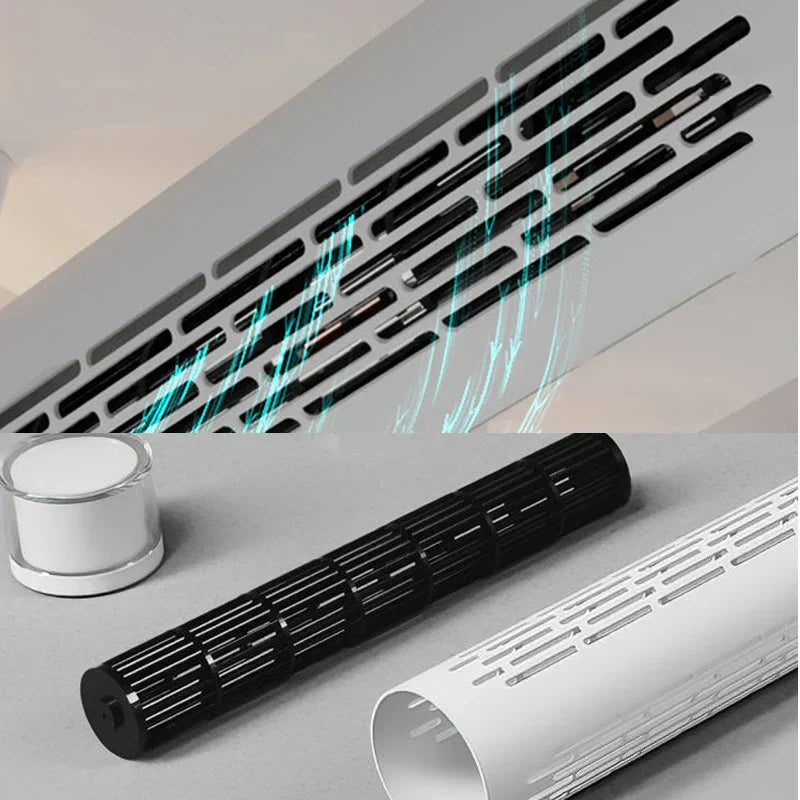 DecorBites™ Bladeless Ceiling Fan with Remote Control LED Light Fixture for Home Décor