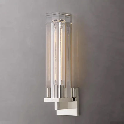 DecorBites™ Crystal Wall Lamp: Luxe Bronze Black Copper Sconce Light Fixture