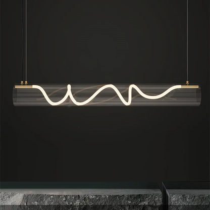 DecorBites™ LED Long Tube Pendant Lights: Stylish Lighting for Home, Restaurant, and Bar