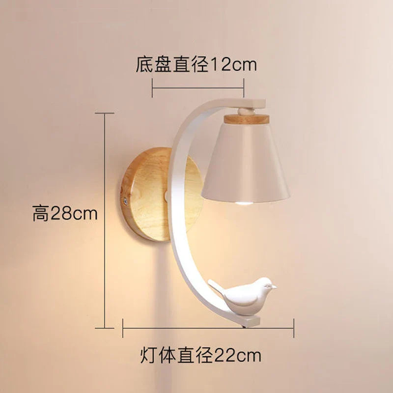 DecorBites™ Angel Girl Bedroom Wall Sconces LED Light Fixtures