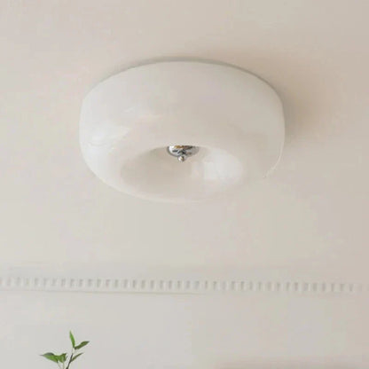 DecorBites™ French Cream Ceiling Lamp for Bedroom Children's Room Balcony, Simple Creative Decorative Lighting