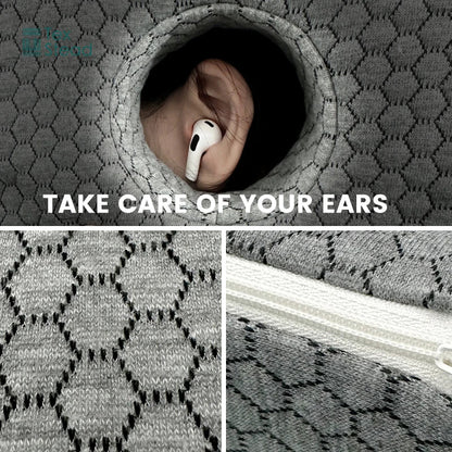 DecorBites™ Comfort Side Sleeper Pillow with Ear Hole for CNH