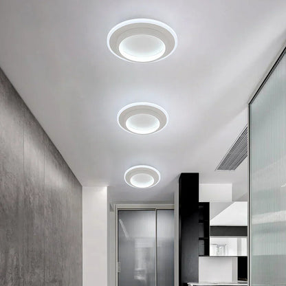 DecorBites™ Acrylic LED Ceiling Lamp: Modern Home Decor Lighting for Bedroom, Hallway, and Aisle