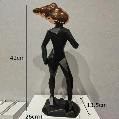 DecorBites™ Abstract Resin Sculpture Room Decoration Set