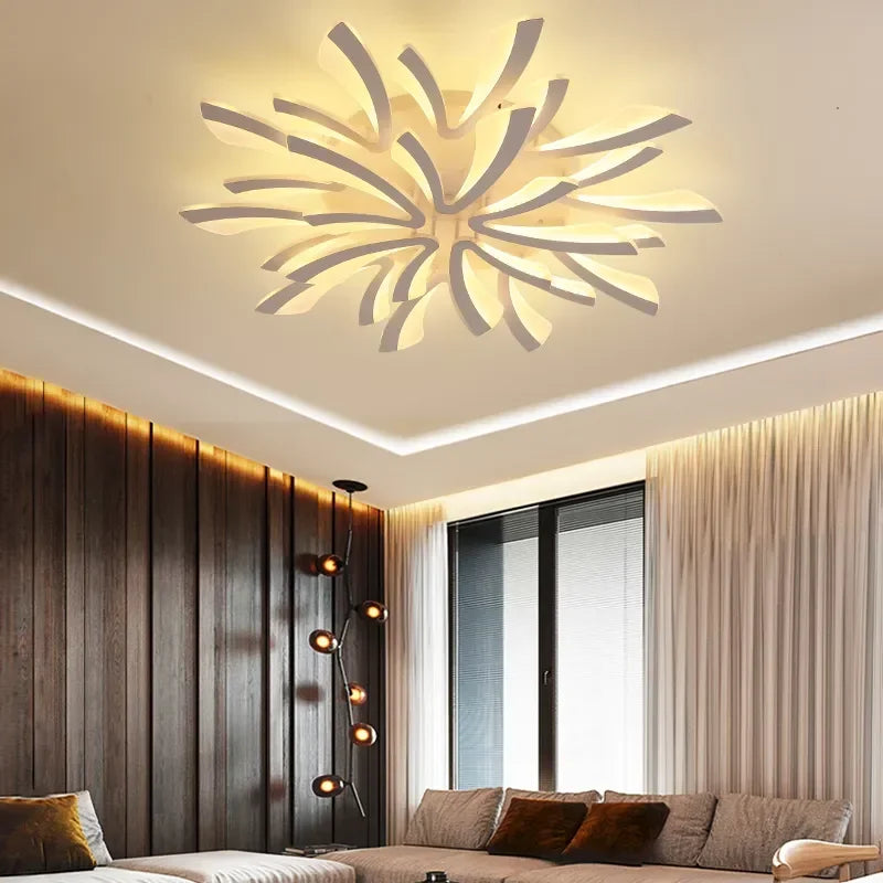 ™ LED Ceiling Chandelier with Remote Control for Home Décor